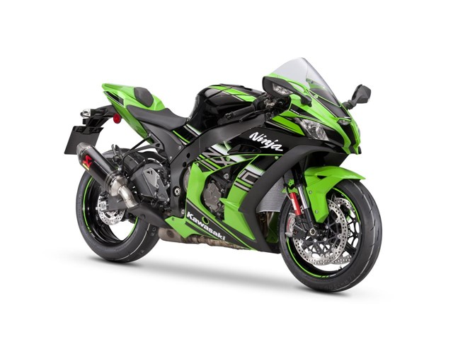 Kawasaki Ninja ZX-10R Kawasaki releases a homologation special the ZX-10RR with modified cylinder head, race kit parts can be ordered such as high lift cams, DLC coated val...